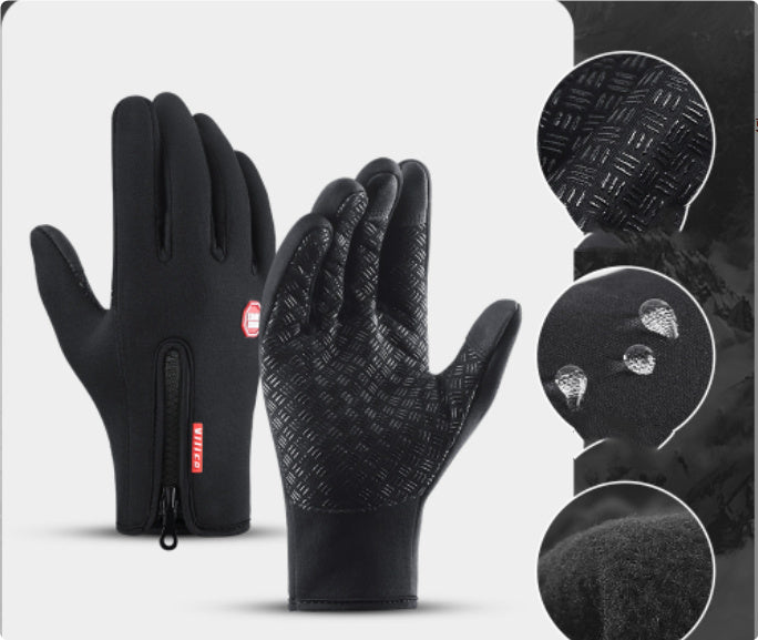 FrostGuard™ Waterproof Touchscreen Winter Riding Gloves